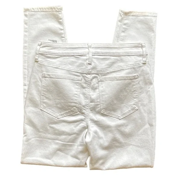 🤍👖 CHICO’S Women’s High Rise Ankle Skinny Jeans Size 4 ✨ Classic White - Picture 6 of 15